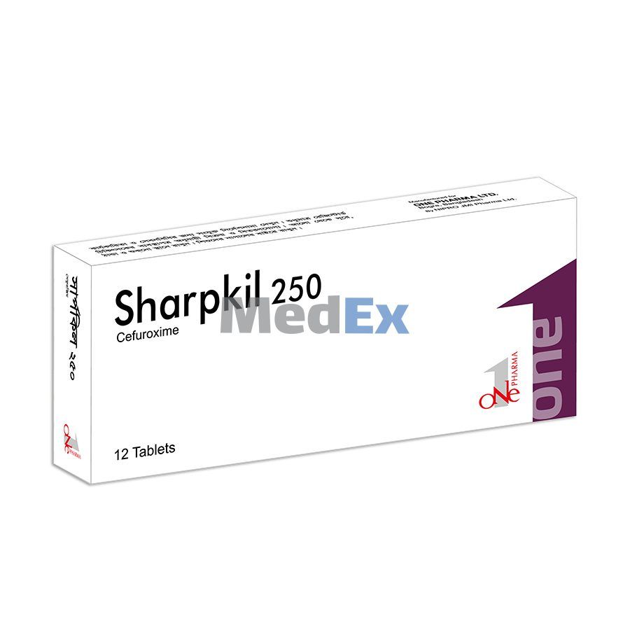 Sharpkil 250 mg Packaging