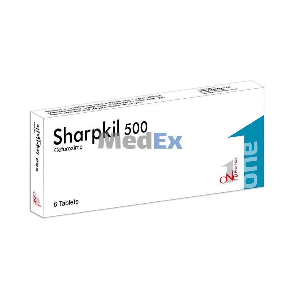 Sharpkil 500 mg Packaging