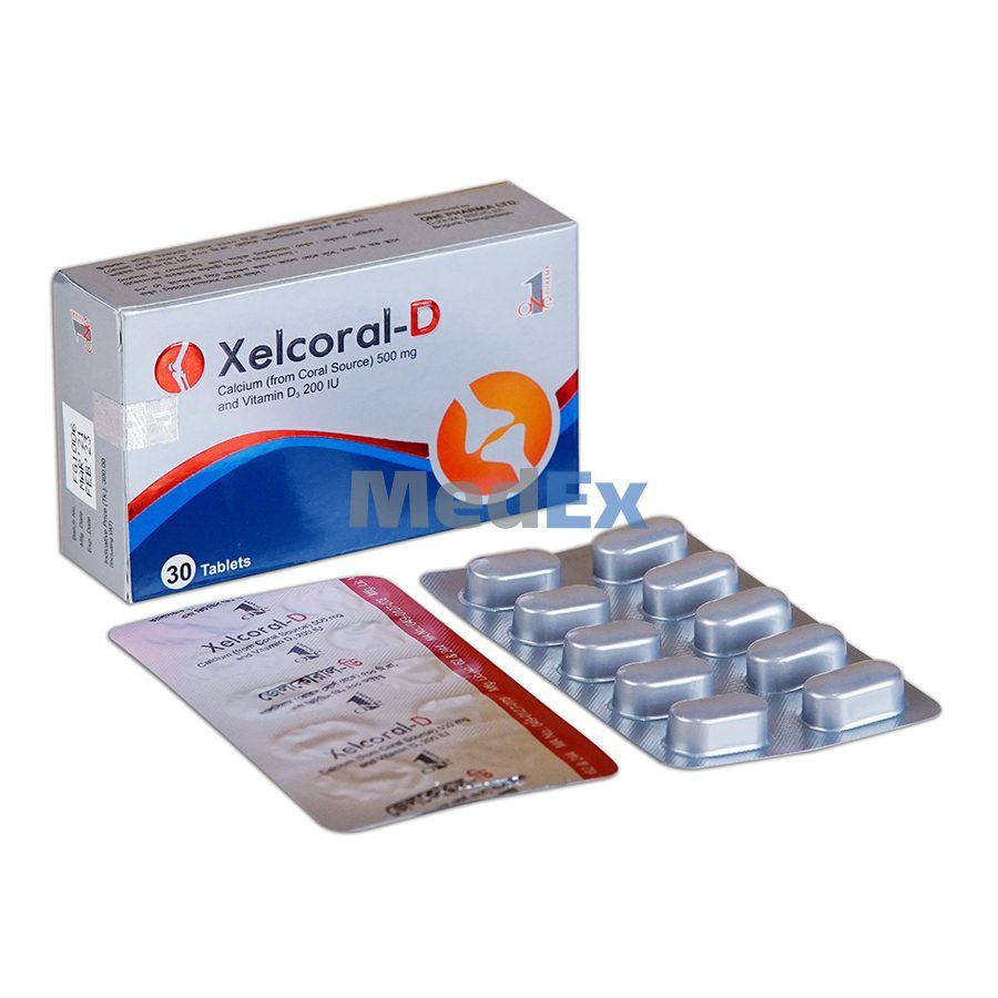 Xelcoral-D 500 mg+200 IU Packaging
