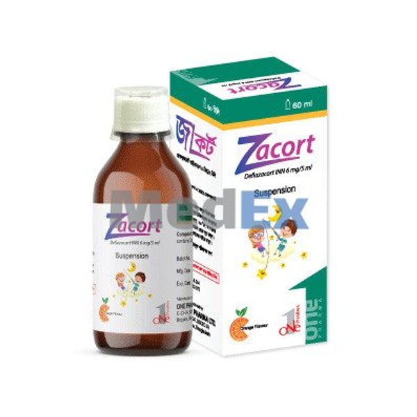 Zacort 6 mg/5 ml Packaging