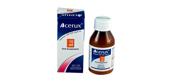 Acerux 200 mg/5 ml Packaging