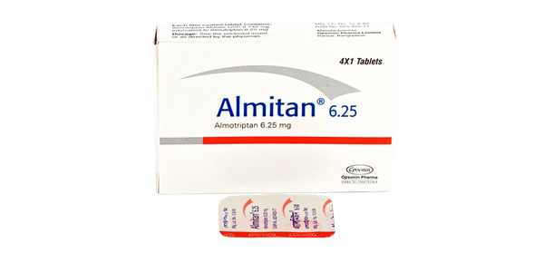 Almitan 6.25 mg Packaging