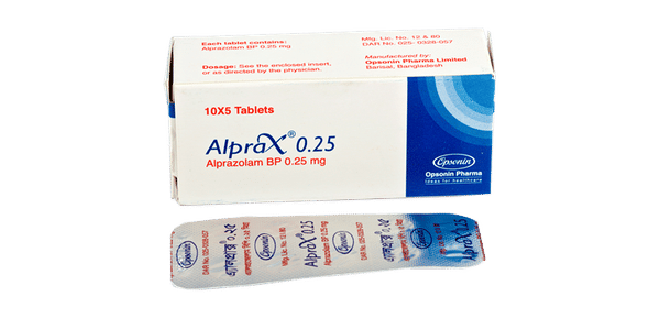 Alprax 0.5 mg Packaging