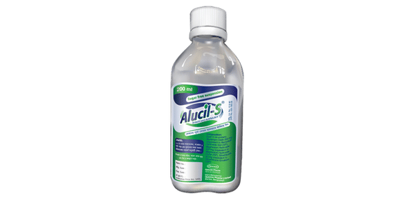 Alucil-S (400 mg+400 mg+30 mg)/5 ml Packaging