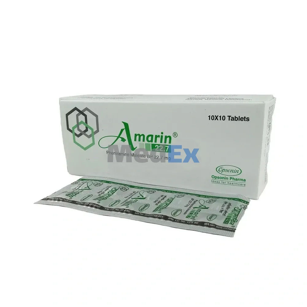 Amarin 22.7 mg Packaging