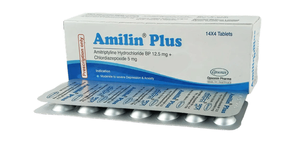 Amilin Plus 12.5 mg+5 mg Packaging