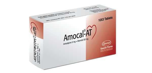 Amocal-AT 5 mg+50 mg Packaging