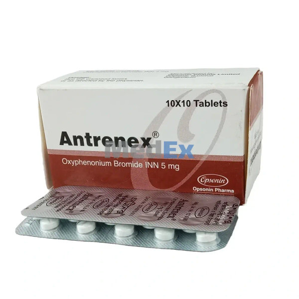 Antrenex 5 mg Packaging