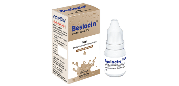 Beslocin 0.6% Packaging