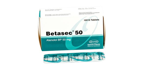 Betasec 50 mg Packaging