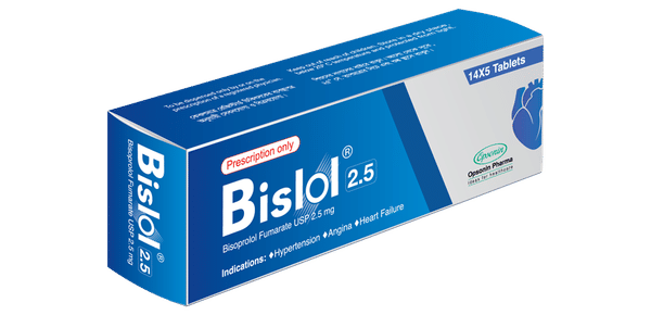 Bislol Max 2.5 mg+5 mg Packaging