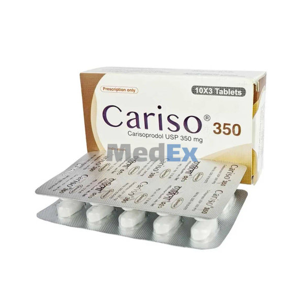 Cariso 350 mg Packaging