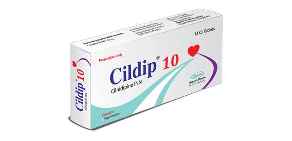 Cildip 5 mg Packaging