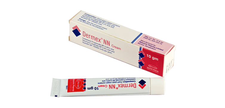 Dermex 0.05% Packaging