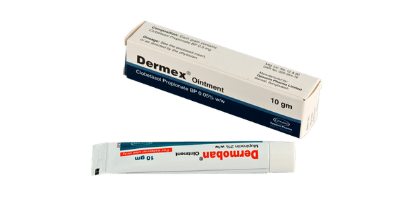 Dermex S 0.05%+3% Packaging