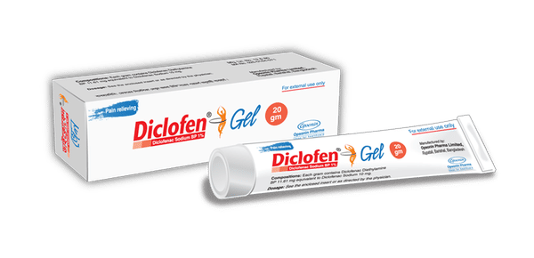 Diclofen 12.5 mg Packaging