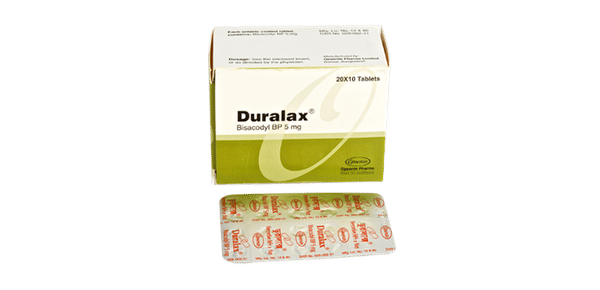 Duralax 5 mg Packaging