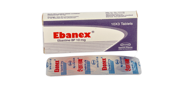 Ebanex 5 mg/5 ml Packaging