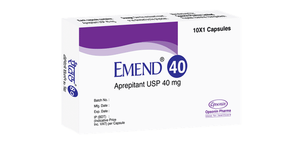 Emend 40 mg Packaging