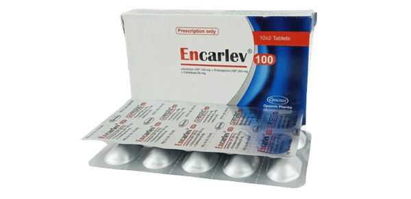Encarlev 150 mg+37.5 mg+200 mg Packaging