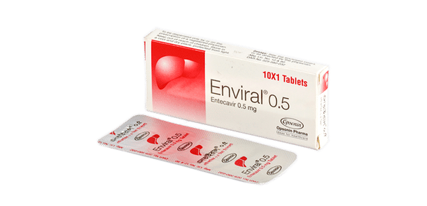 Enviral 1 mg Packaging
