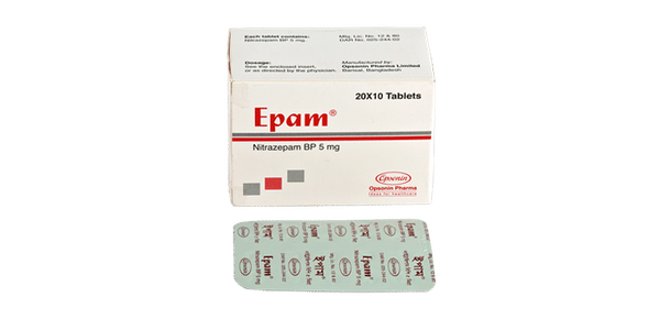 Epam 5 mg Packaging
