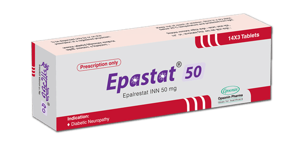 Epastat 50 mg Packaging