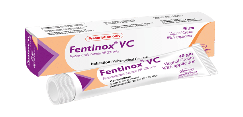 Fentinox VC 2% w/w Packaging