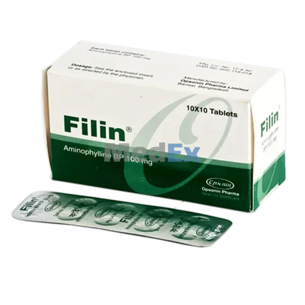 Filin 100 mg Packaging
