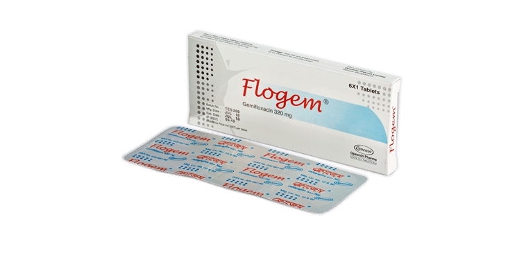 Flogem 320 mg Packaging