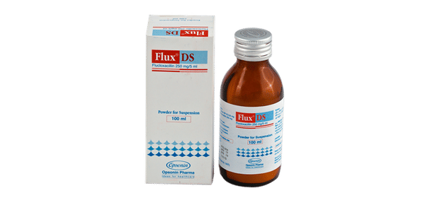 Flux DS 250 mg/5 ml Packaging