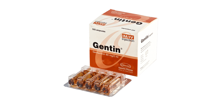 Gentin 0.3% Packaging