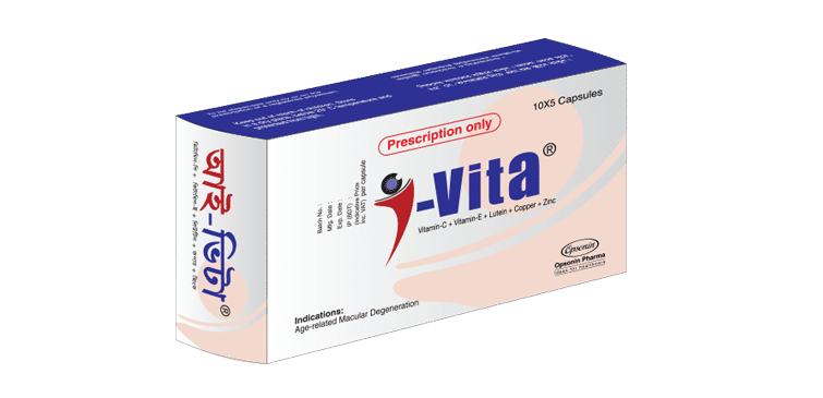 I-Vita 60 mg+30 mg+6 mg+2 mg+15 mg Packaging