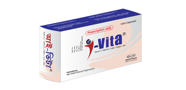 I-Vita 60 mg+30 mg+6 mg+2 mg+15 mg Packaging