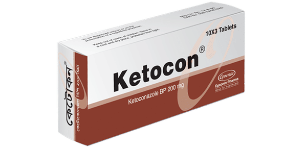 Ketocon 200 mg Packaging