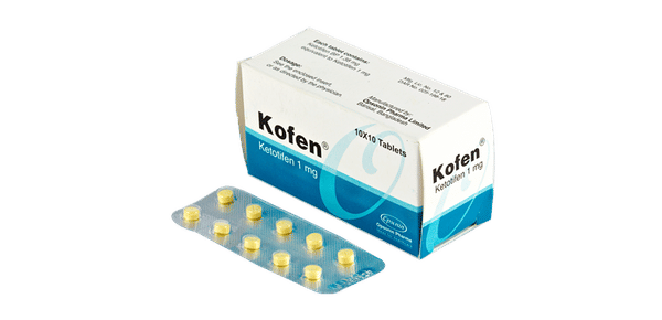 Kofen 1 mg Packaging
