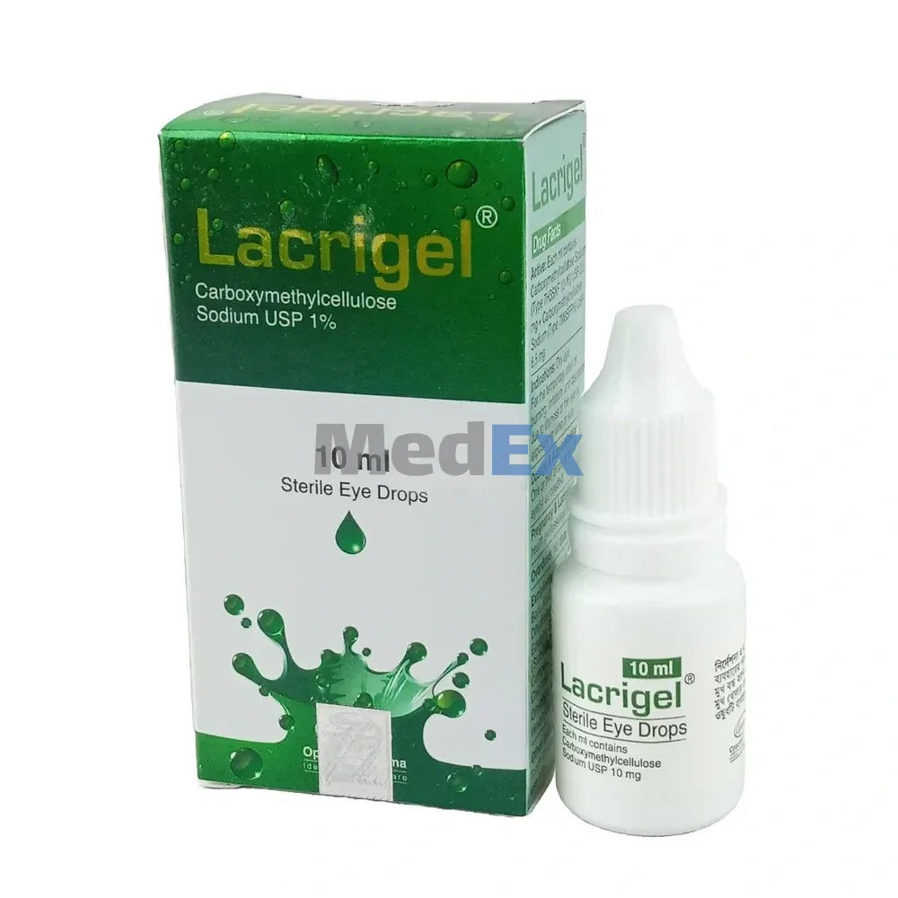 Lacrigel 1% Packaging