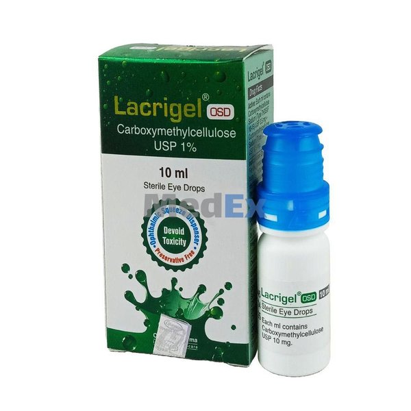 Lacrigel OSD 1% Packaging