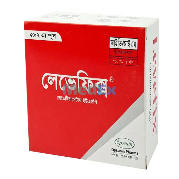 Levefix 500 mg/5 ml Packaging
