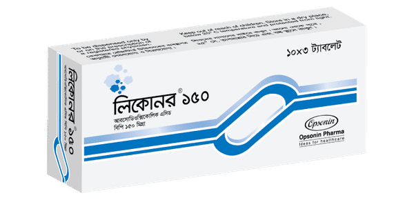 Liconor 300 mg Packaging