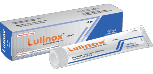 Lulinox 1% Packaging