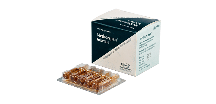 Metherspan 125 mcg Packaging