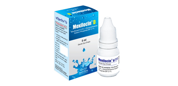 Moxilocin D 0.5%+0.1% Packaging