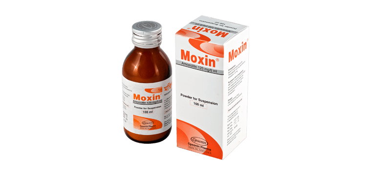 Moxin 875 mg Packaging