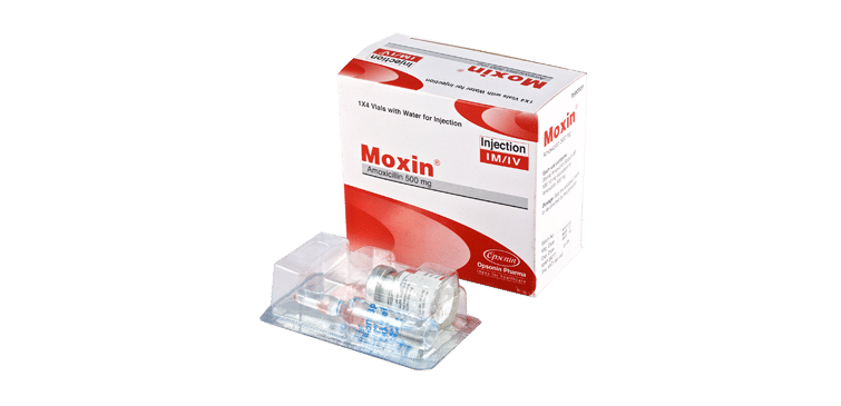 Moxin DS 250 mg/5 ml Packaging