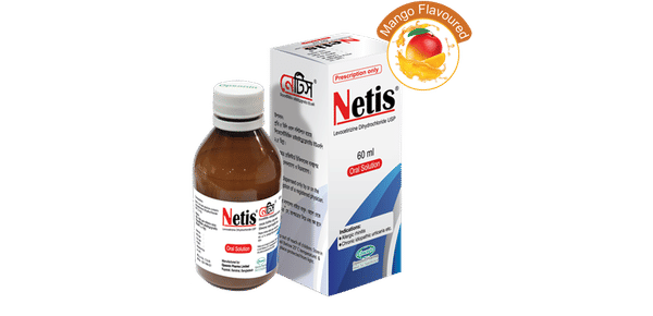 Netis 2.5 mg/5 ml Packaging