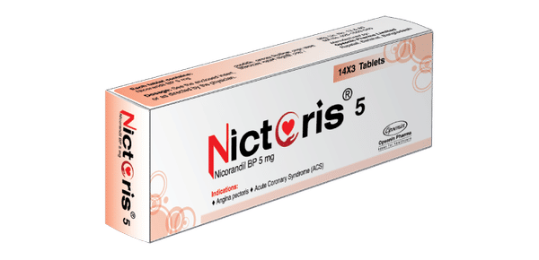 Nictoris 5 mg Packaging