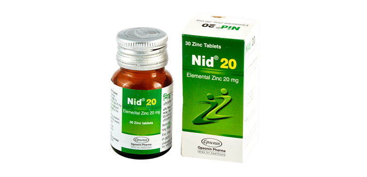 Nid 20 mg Packaging