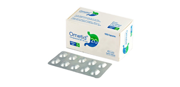 Ometid 40 mg/vial Packaging