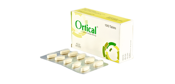 Ortical 740 mg Packaging